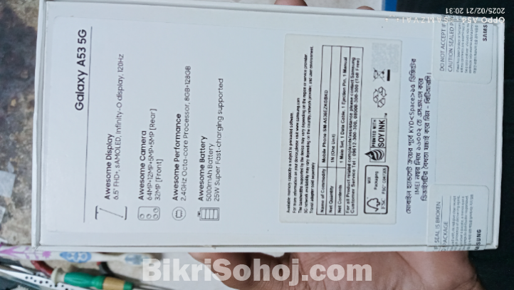 Samsung galaxy A53 5G